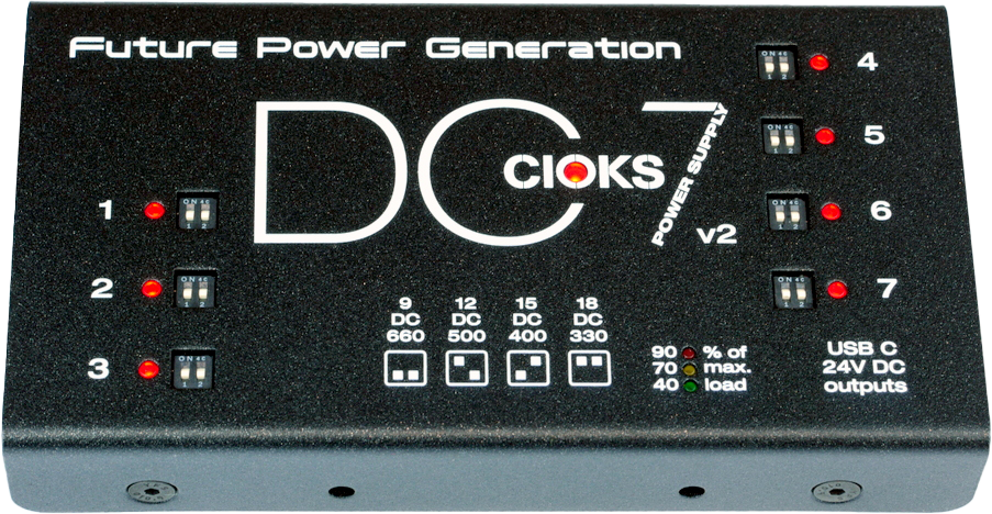 Cioks Dc7 V2 - Alimentations PÉdales - Main picture