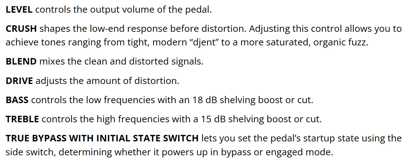 Citadel Electronics Ltd Plutonium Overdrive - PÉdale Overdrive / Distortion / Fuzz - Variation 4