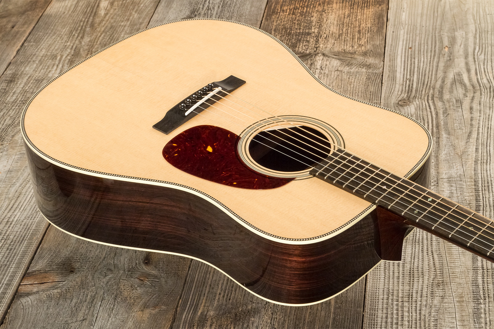 Collings D2h Standard Dreadnought Epicea Palissandre Eb #35203 - Natural High Gloss - Guitare Folk - Variation 2