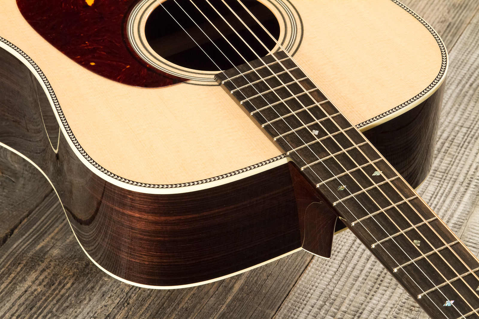 Collings D2h Standard Dreadnought Epicea Palissandre Eb #35203 - Natural High Gloss - Guitare Folk - Variation 4