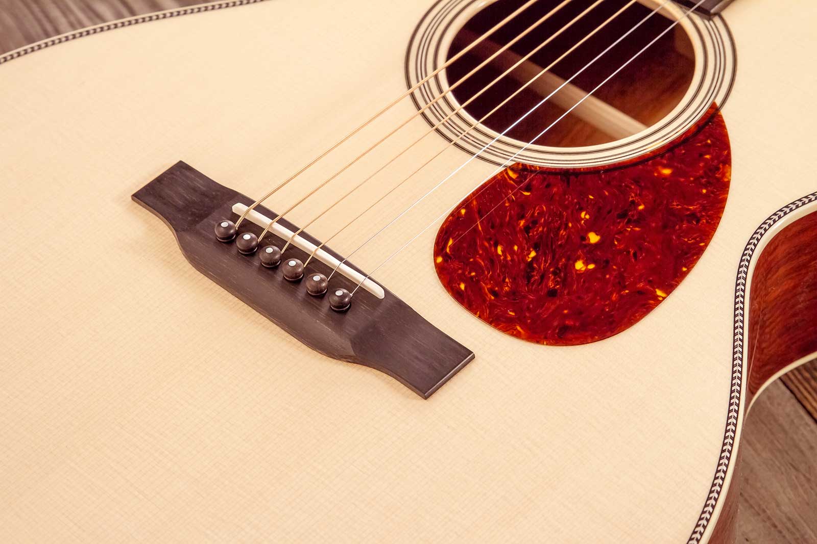 Collings Om2h Custom Orchestra Model Epicea Engelmann Cocobolo Eb #34448 - Natural - Guitare Folk - Variation 4