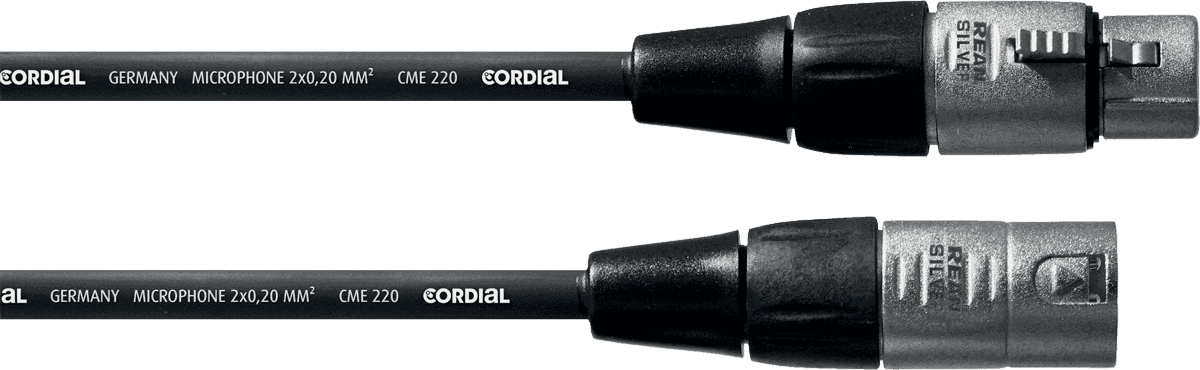 Cordial Cfm1fm Xlrm Xlrf 1m - CÂble - Main picture