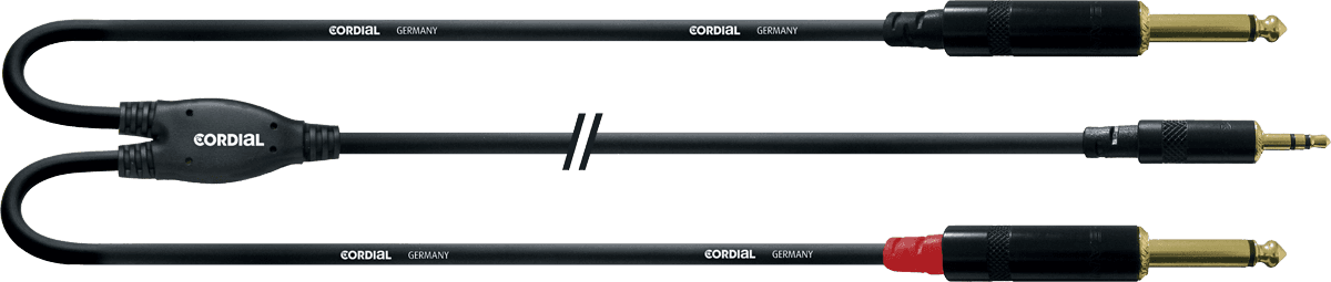 Cordial Cfy6wpp Jack / 2x Mini-jack - Bretelle - CÂble - Main picture