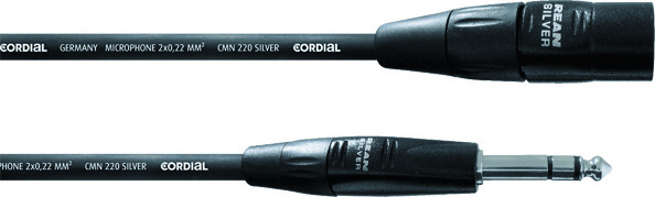 Cordial Cim3mv Xlr M / Jack Stereo - 3m - CÂble - Main picture