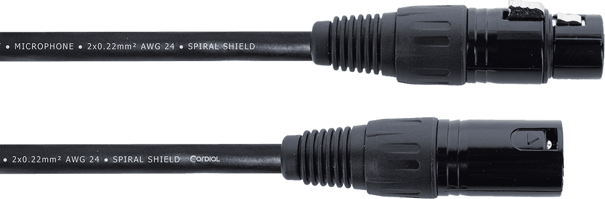Cordial Symetrique Xlr - Xlr Male/xlr Femelle - 10m - CÂble - Main picture