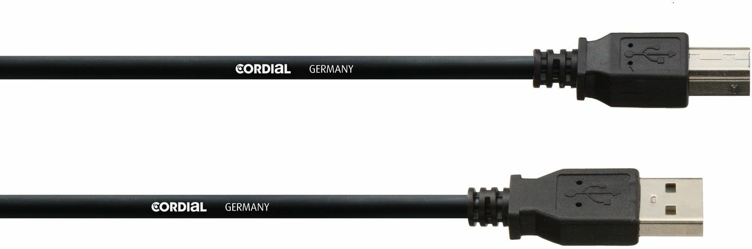 Cordial Usb Noir 1.8m - CÂble - Main picture