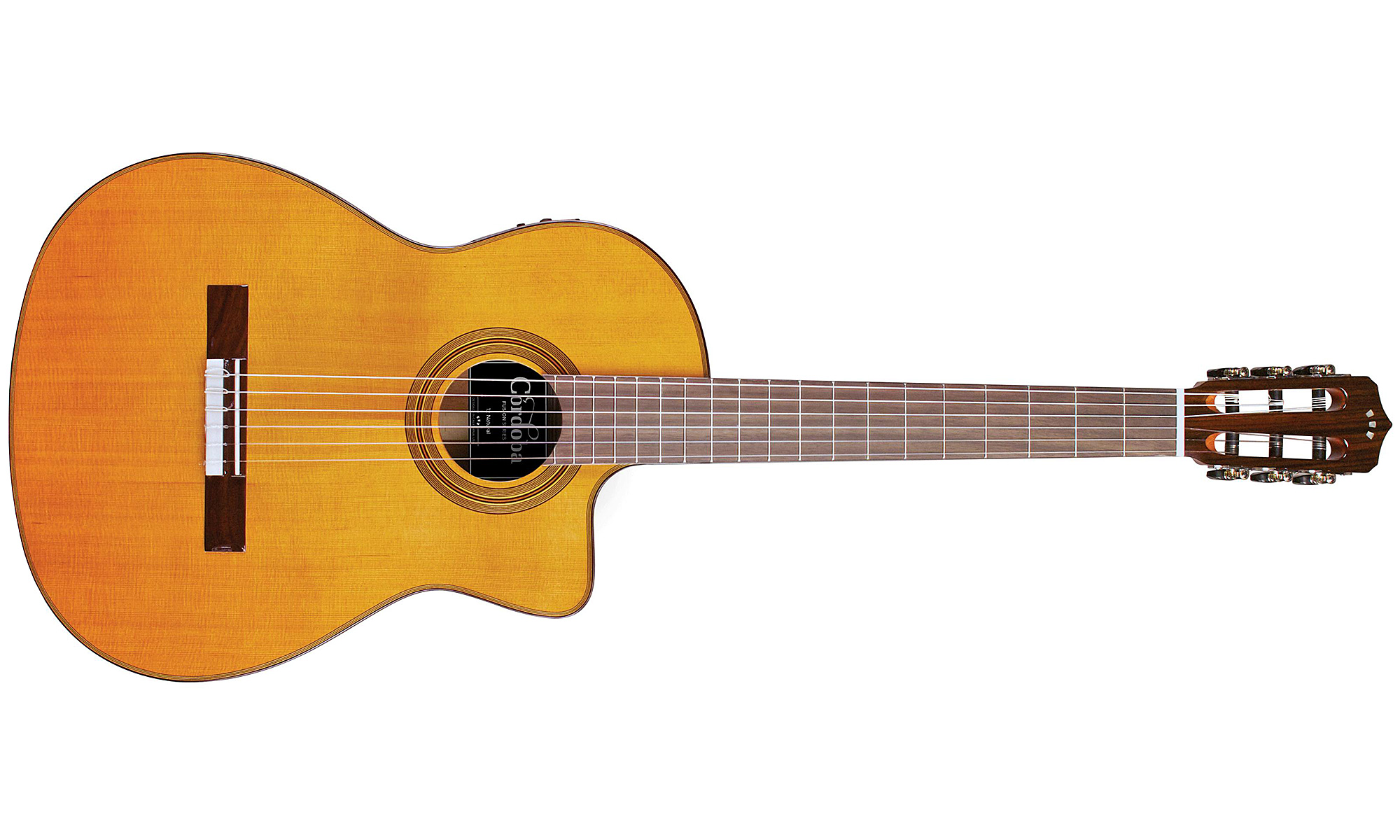 Cordoba Fusion 12 Natural Cedar Cw Fishman Presys - Natural - Guitare Classique Format 4/4 - Variation 1