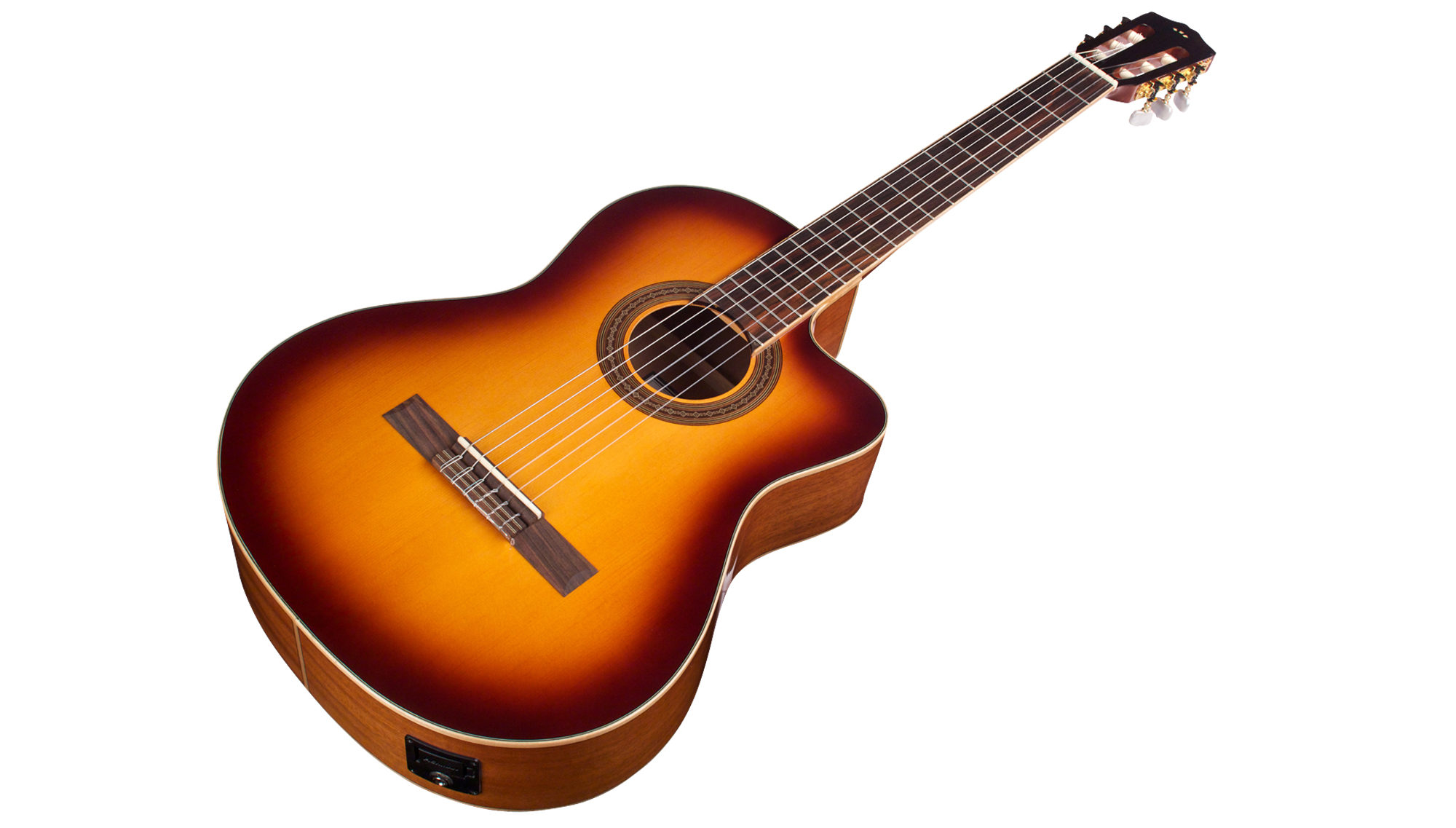 Cordoba C5-ce Iberia Cw Cedre Acajou Rw +housse - Sunburst - Guitare Classique Format 4/4 - Variation 3
