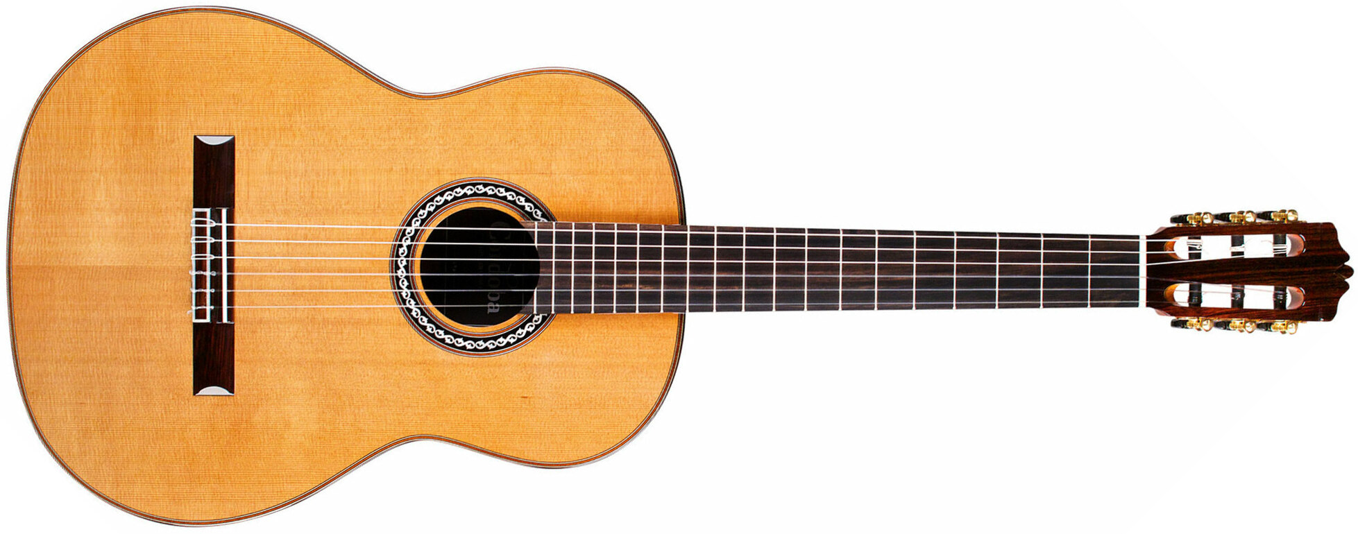 Cordoba C10 Cd Luthier Cedre Palissandre Eb - Natural - Guitare Classique Format 4/4 - Main picture