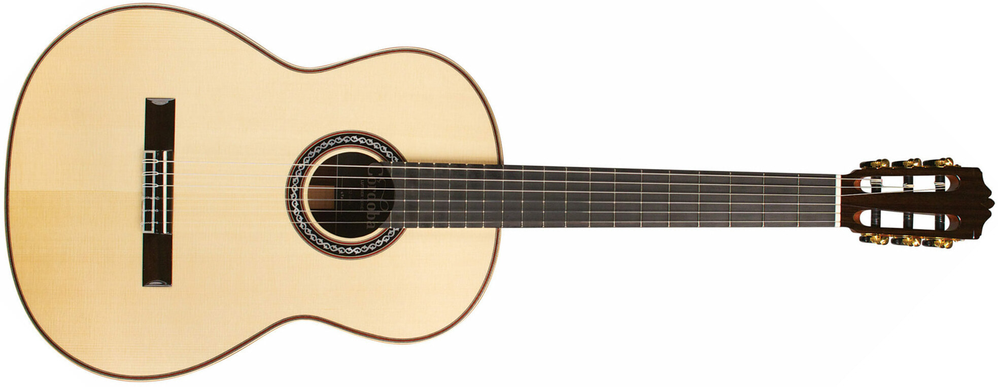 Cordoba C12 Sp Luthier 4/4 Epicea Palissandre Eb - Naturel - Guitare Classique Format 4/4 - Main picture