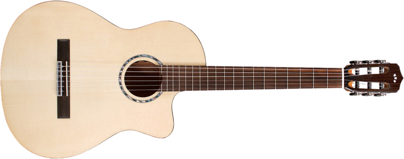 Cordoba Fusion 5 4/4 Cw Epicea Acajou Pf - Natural - Guitare Classique Format 4/4 - Main picture