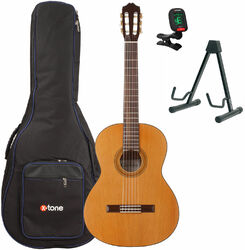 Pack guitare classique Cordoba Iberia C3M + housse + stand + accordeur - Natural satin