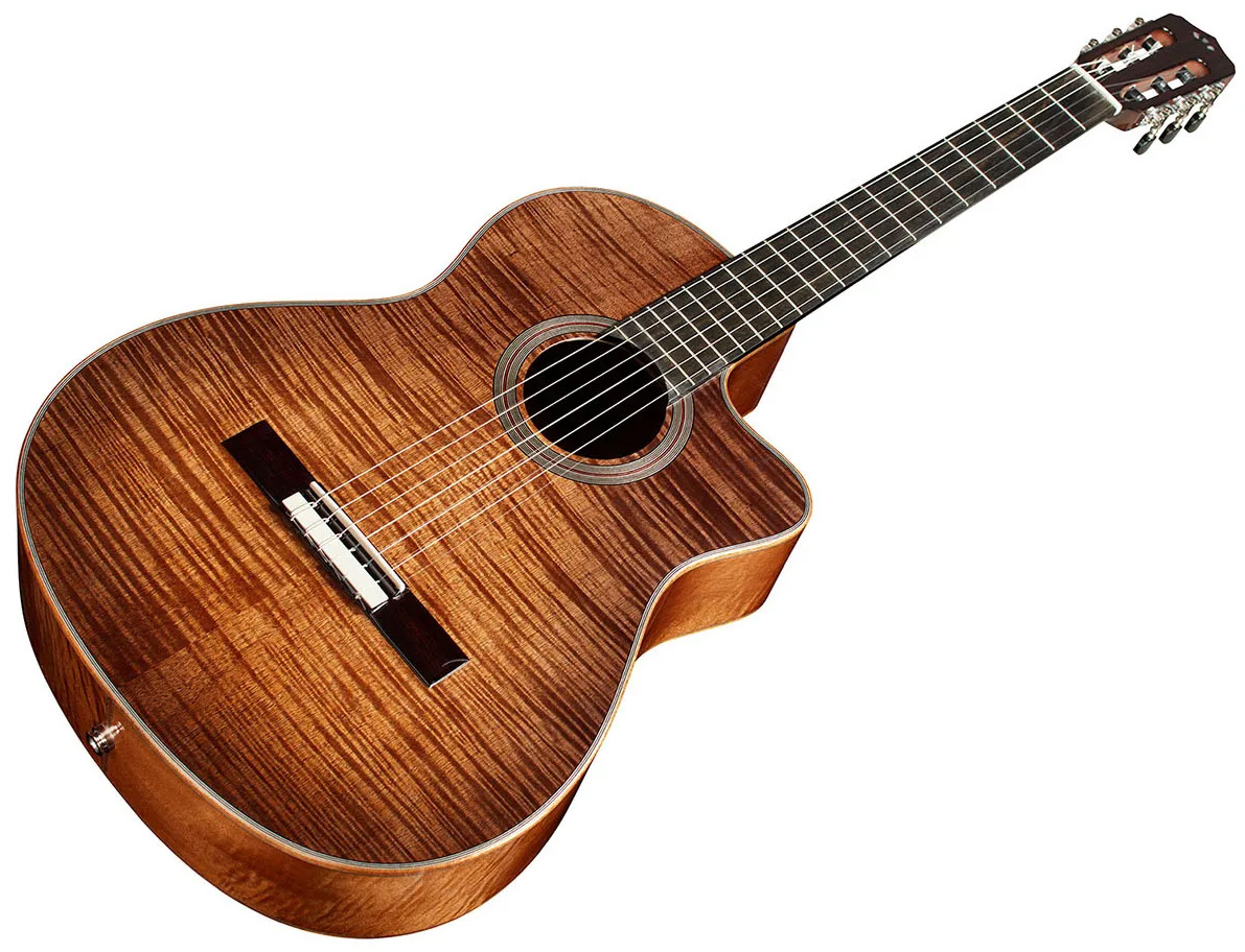 Cordoba Fusion 12 4/4 Cw Epicea Okoume Eb - Cinammon Burst - Guitare Classique Format 4/4 - Variation 2