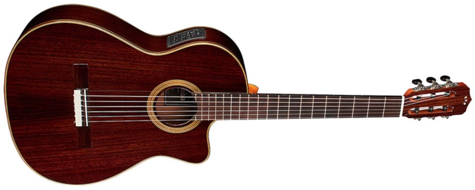 Cordoba Fusion 12 Rose Ii 4/4 Cw Tout Palissandre Eb - Natural - Guitare Classique Format 4/4 - Variation 1