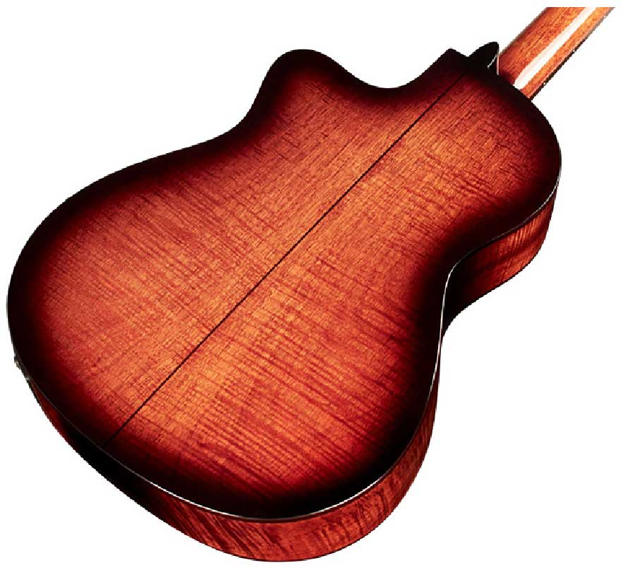 Cordoba Fusion 5 4/4 Cw Epicea Acajou Pf - Edge Burst - Guitare Classique Format 4/4 - Variation 3