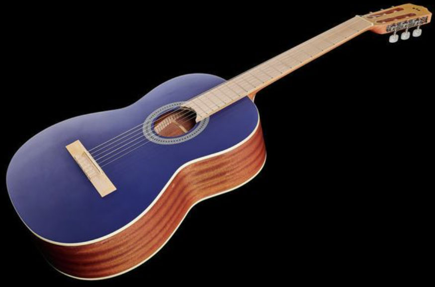 Cordoba Protege C1 Matiz 4/4 Epicea Acajou Mn - Classic Blue - Guitare Classique Format 4/4 - Variation 1