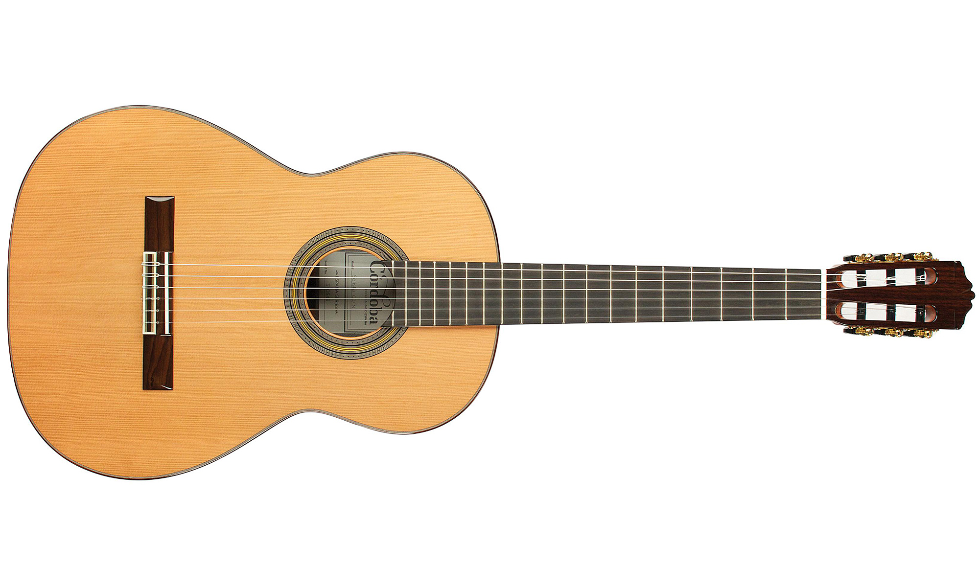 Cordoba Solista Cd Espana 4/4 Cedre Palissandre Eb +humicase - Natural - Guitare Classique Format 4/4 - Variation 1