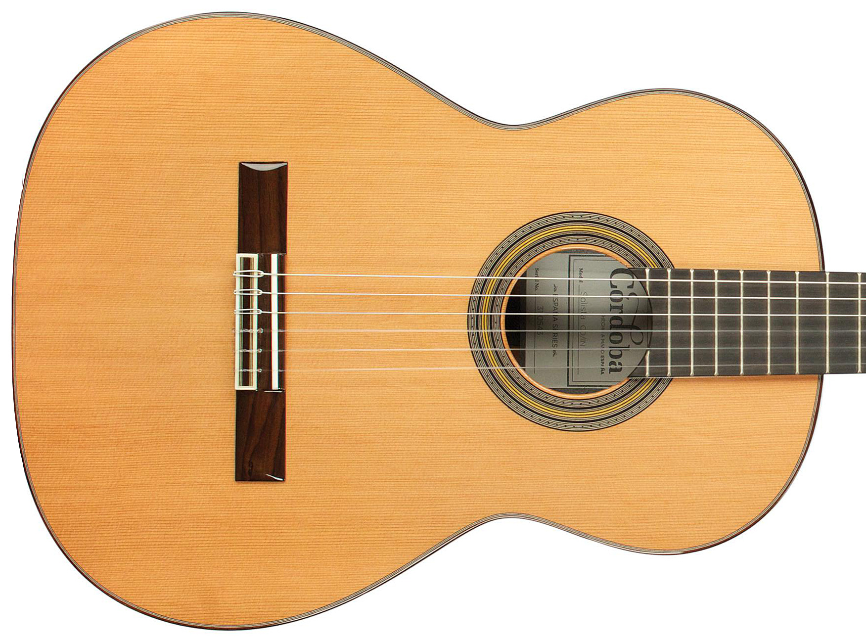 Cordoba Solista Cd Espana 4/4 Cedre Palissandre Eb +humicase - Natural - Guitare Classique Format 4/4 - Variation 3