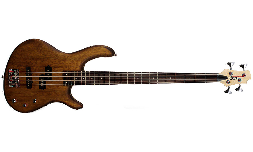 Cort Action Pj Opw - Open Pore Walnut - Basse Électrique Solid Body - Variation 6