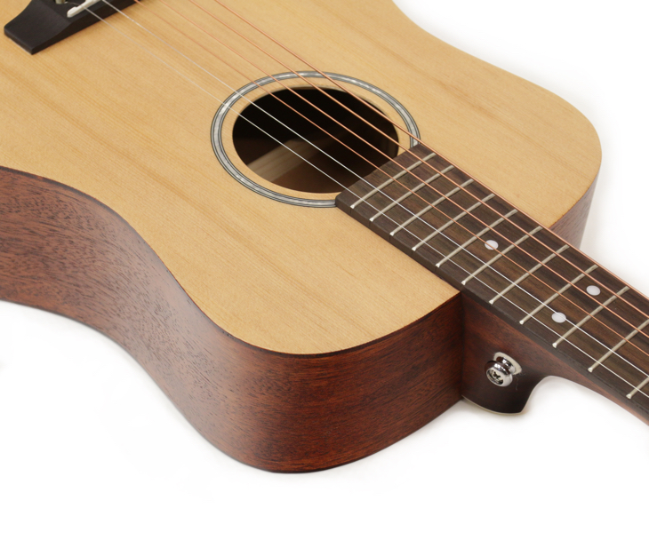 Cort Ad Mini Op Dreadnought 3/4 Epicea Acajou 2016 - Natural Open Pore - Guitare Acoustique Voyage - Variation 2