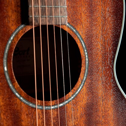 Cort Ap550m Parlor Acajou Mer - Natural - Guitare 0/00/000 - Variation 3