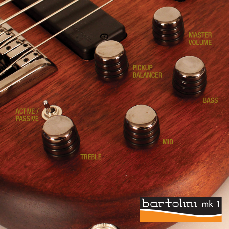 Cort B5 Plus Mh Opm Artisan 5-cordes Bartonini Rw - Open Pore Mahogany - Basse Électrique Solid Body - Variation 2