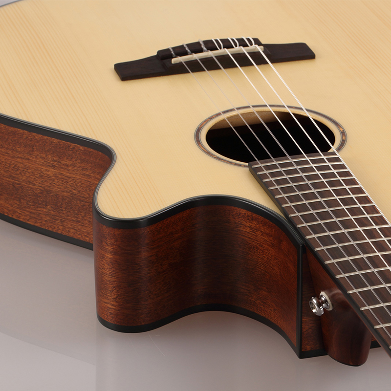 Cort Cec1 Op Sfx Cw Cedre Acajou - Natural Open Pore - Guitare Classique Format 4/4 - Variation 2