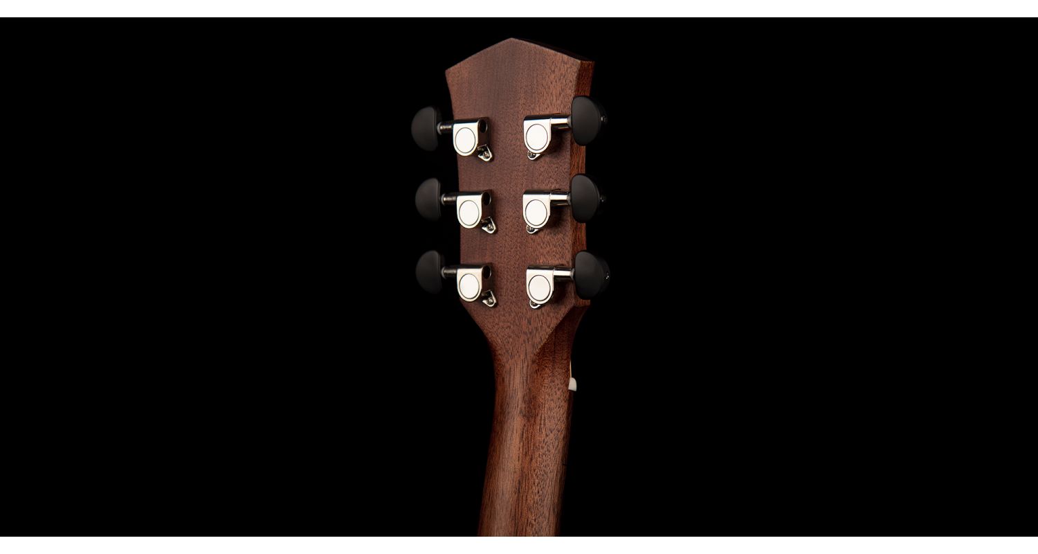 Cort Core Oc Mahogany Om Cw Tout Acajou Ova - Open Pore Black Burst - Guitare Electro Acoustique - Variation 3