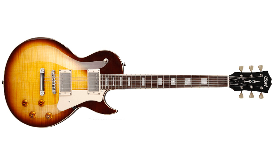 Cort Cr250 Vb Classic Rock Hh Ht Jat - Vintage Burst - Guitare Électrique Single Cut - Variation 1