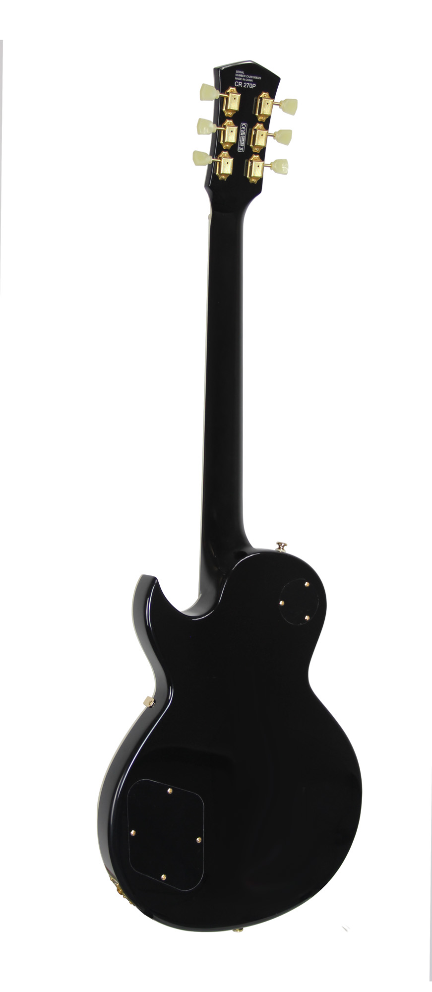 Cort Cr270 Ht P-90 Mi - Black - Guitare Électrique Single Cut - Variation 2