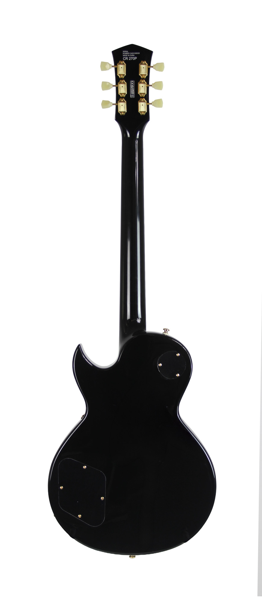 Cort Cr270 Ht P-90 Mi - Black - Guitare Électrique Single Cut - Variation 4