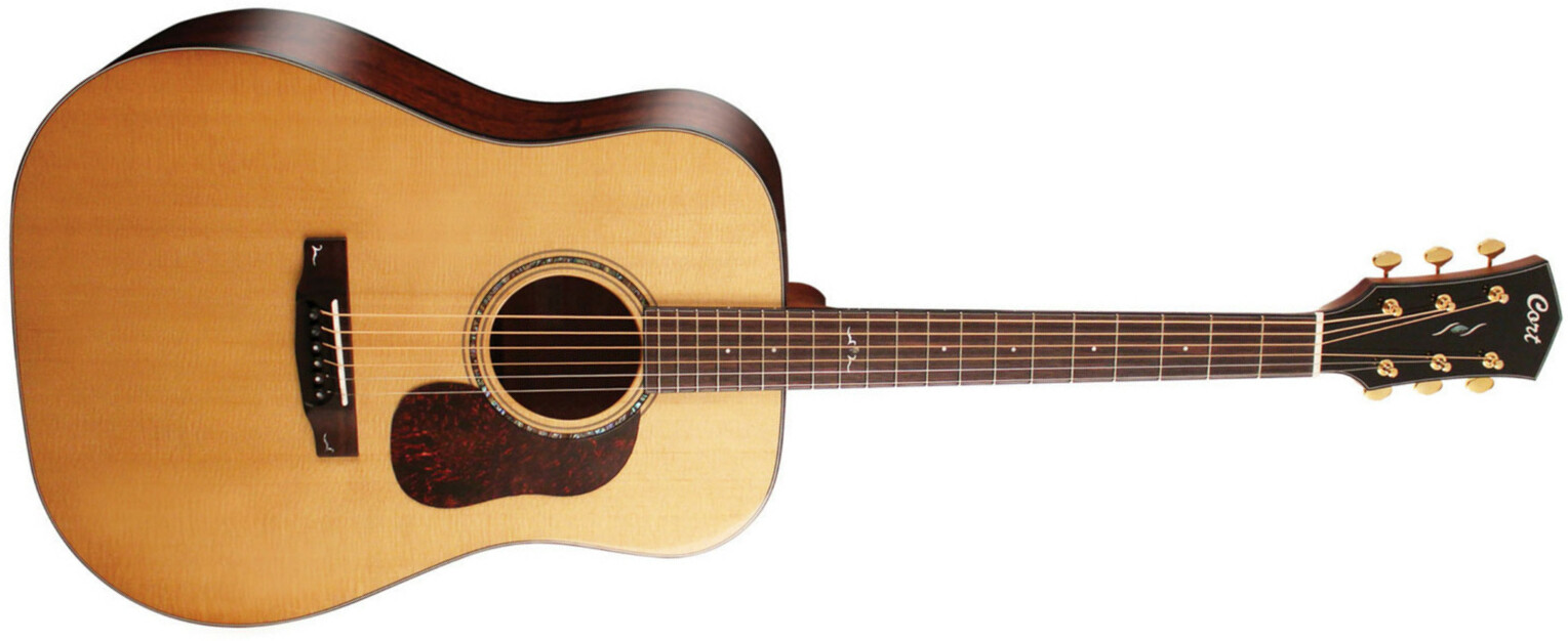 Cort Gold D6 Epicea / Acajou - Natural Gloss - Guitare Folk - Main picture