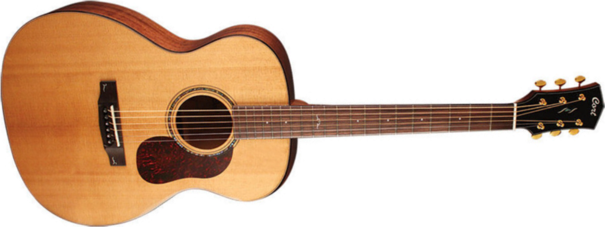 Cort Gold O6 Om Epicea Acajou Rw - Natural - Guitare Acoustique - Main picture