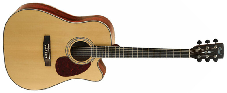 Cort Mr710f-md Nat Dreadnought Cw Electro Epicea Palissandre Rw - Natural - Guitare Electro Acoustique - Main picture