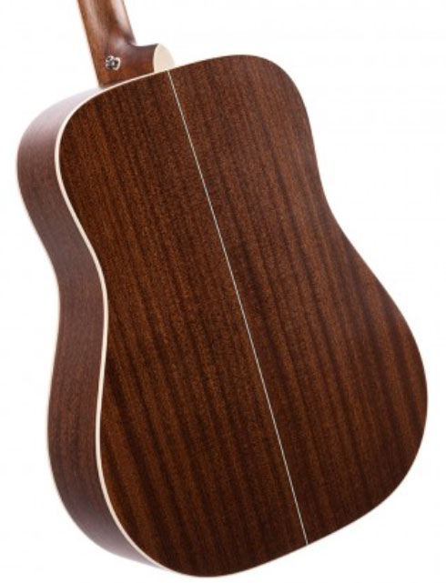 Cort Earth 100f Dreadnought Epicea Acajou Ova - Natural Satin - Guitare Electro Acoustique - Variation 2