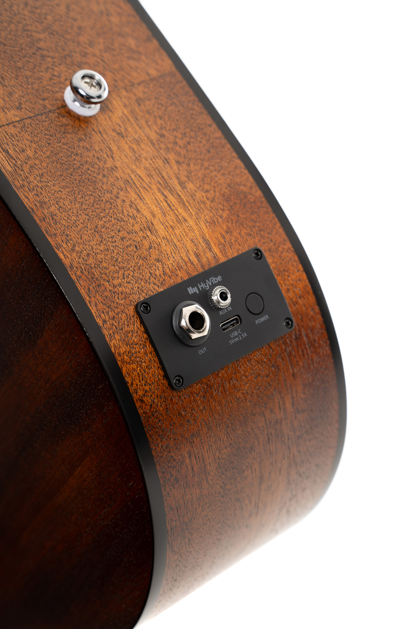 Cort Earth Go Hyvibe Epicea Acajou Lau - Natural - Guitare Folk - Variation 2