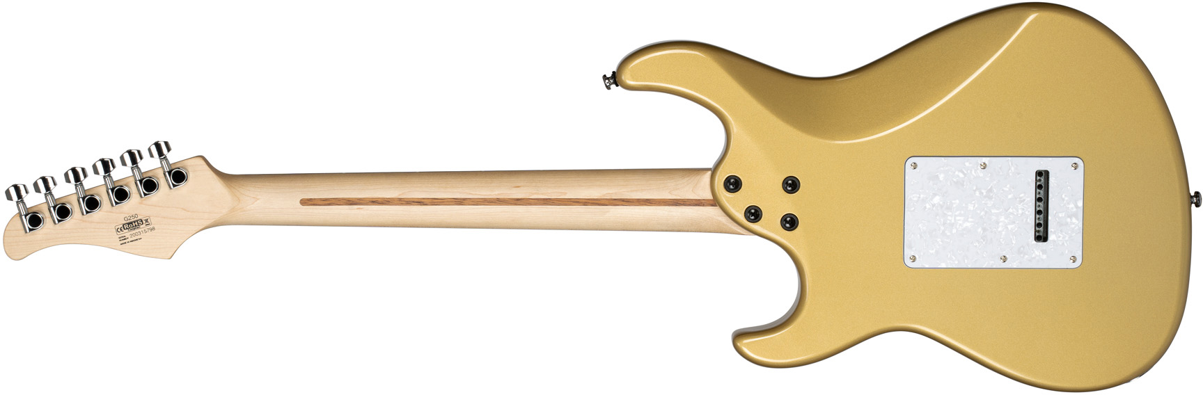 Cort G250 Svm Hss Trem Jat - Champagne Gold Metallic - Guitare Électrique Forme Str - Variation 1