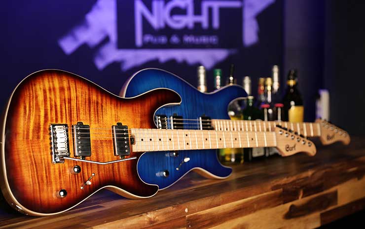 Cort G290 Fat Avb Hh Trem Mn - Violin Burst - Guitare Électrique Forme Str - Variation 6