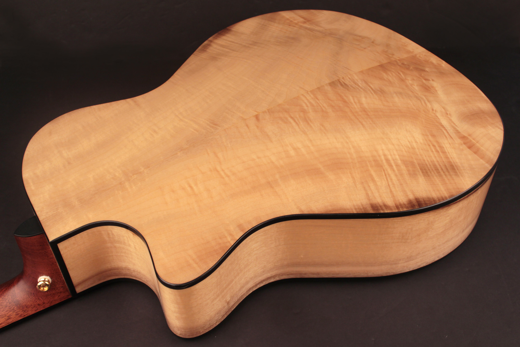 Cort Ga-my Bevel Grand Auditorium Cw Epicea Myrtlewood Ova - Natural - Guitare Folk - Variation 2