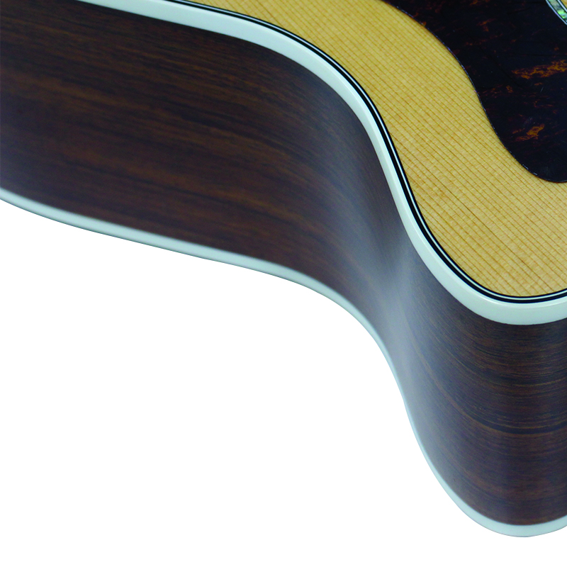 Cort Ga5f-bw Ns Grand Regal Auditorium Cw Cedre Blackwood 2016 - Natural Satin - Guitare Electro Acoustique - Variation 2