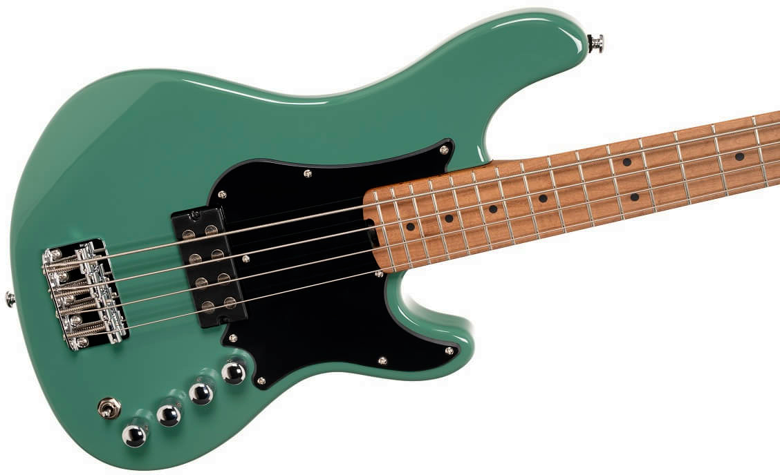 Cort Gb Short Scale Bass Shsc Active Mn - Forest Green - Basse Électrique Solid Body - Variation 2