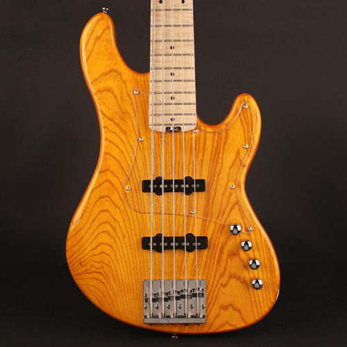 Cort Gb75jj Amb - Amber - Basse Électrique Solid Body - Variation 1