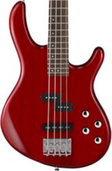 Basse électrique solid body Cort Action Bass Plus TR - Trans red