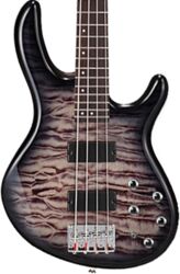 Basse électrique solid body Cort Action DLX Plus FGB - Fade grey burst