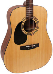 Guitare folk gaucher Cort AD810 Left-Handed - Natural open pore