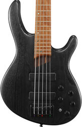 Basse électrique solid body Cort B5 Plus AS RM - Open pore trans black