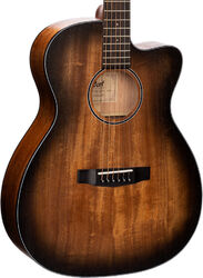 Guitare folk Cort Core-OC Mahogany - Open pore black burst