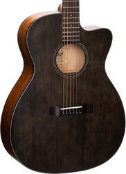 Guitare folk Cort Core-OC Spruce - Open pore trans black