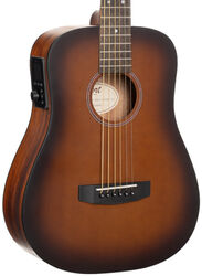 Guitare folk Cort Earth Go Hyvibe - Brown burst