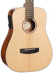 Guitare folk Cort Earth Go Hyvibe - Natural